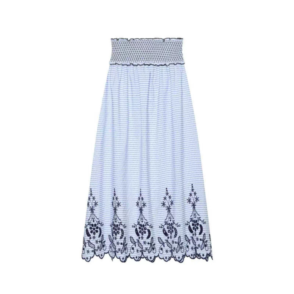 ZARA Summer Chic Versatile Placement Print Skirt